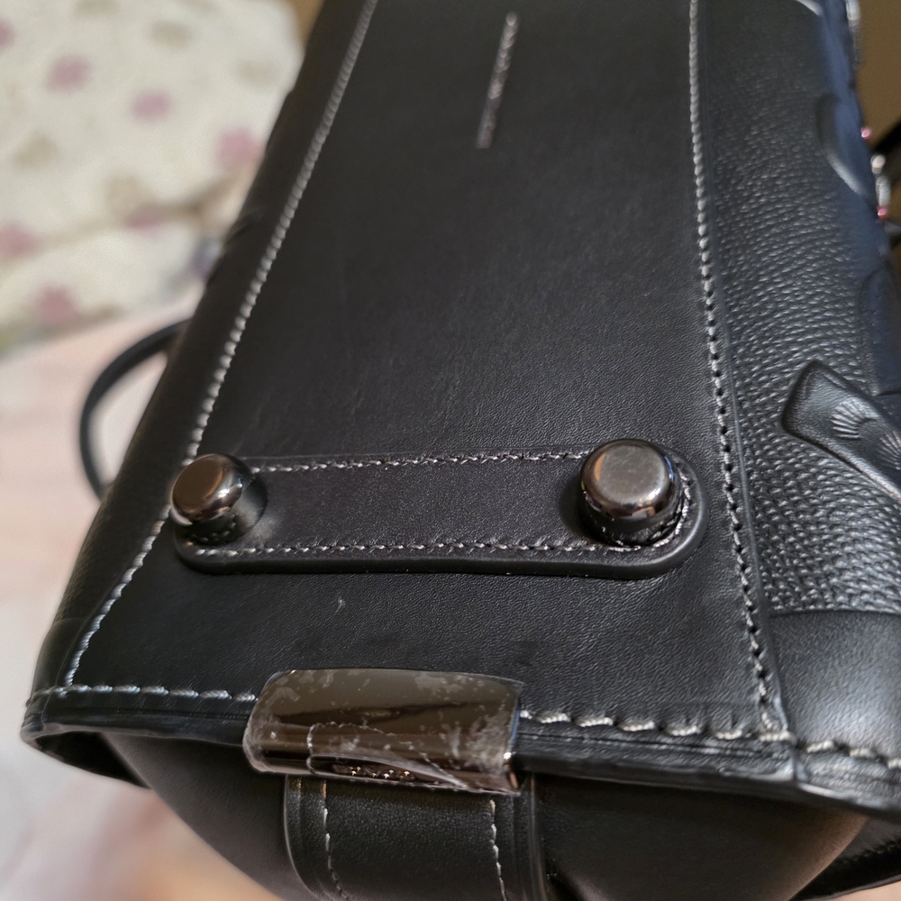 RARE COACH SWAGGER 27 TEA ROSE - Picture 13 of 14